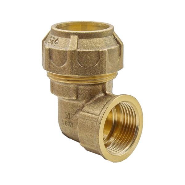 Codo 90&ordm; PE/H compresi&oacute;n tuber&iacute;a PE. MT 