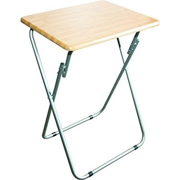 Taburete, silla y mesa plegable madera I