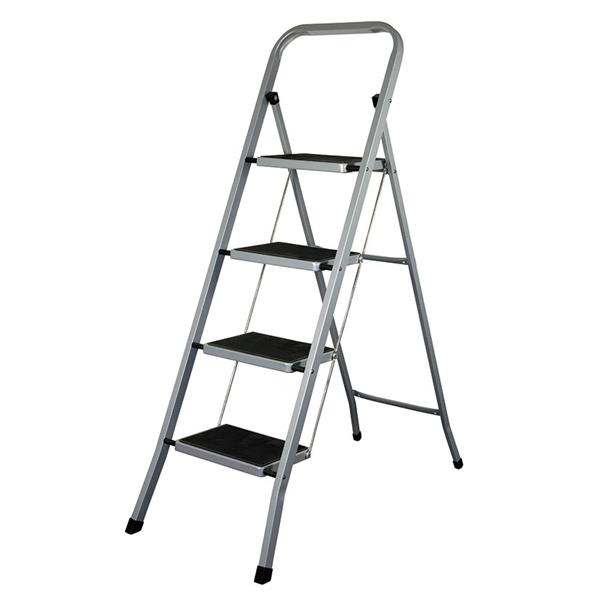 Escalera acero 4 peldanos Habitex