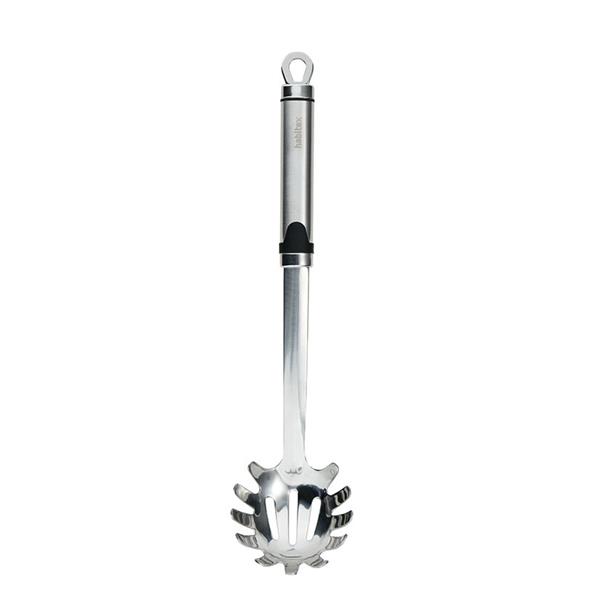 Sirve spaghetti acero inox. 33,5 cm. Serie Handy