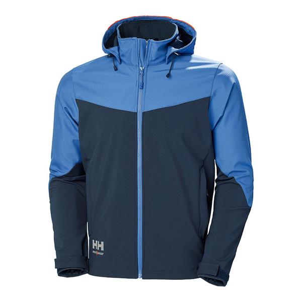 Chaqueta Oxford 100 % poliamida de 385 g/m. Capuch