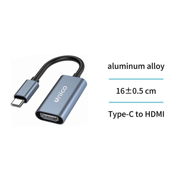 Adaptador USB C macho a HDMI hembra UNICO