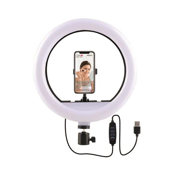 Aro de luz 12" USB con mando UNICO