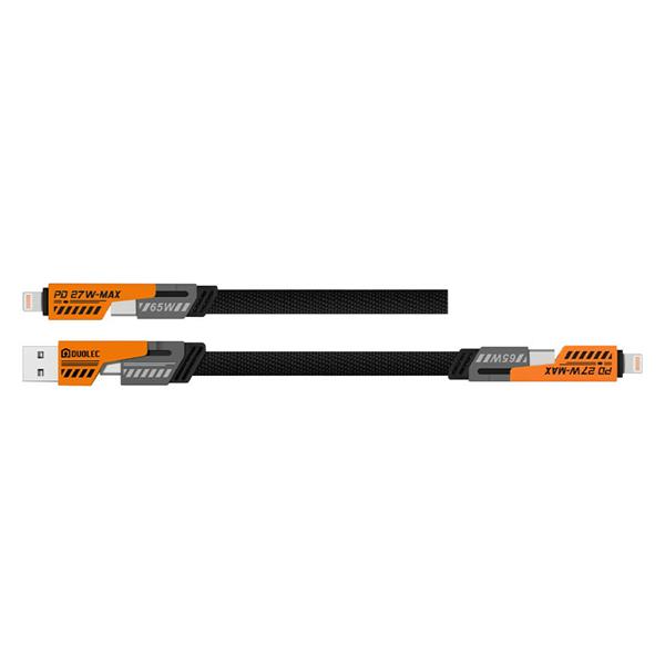 Cable 4en1 65W 1 M Acero