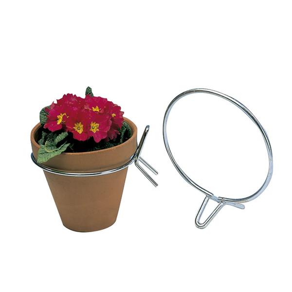 Aro galvanizado para maceta colgante diametro 20 cm