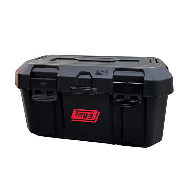 Caja modelo 46. Negra. Estuche interior + bandeja. (499x279x254mm)