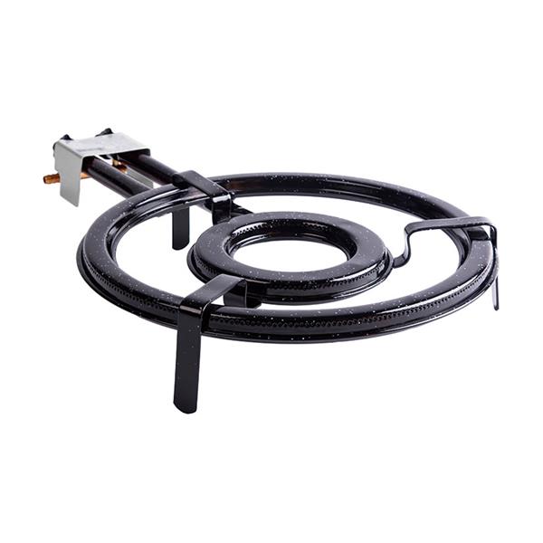 Quemador paellero tubo plano 400 mm