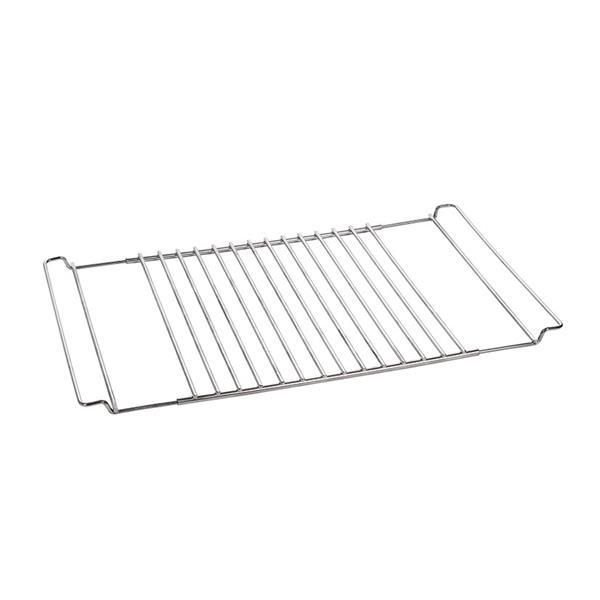 Rejilla horno extensible. Acero cromado. Para hornear y enfriar. 42-60
