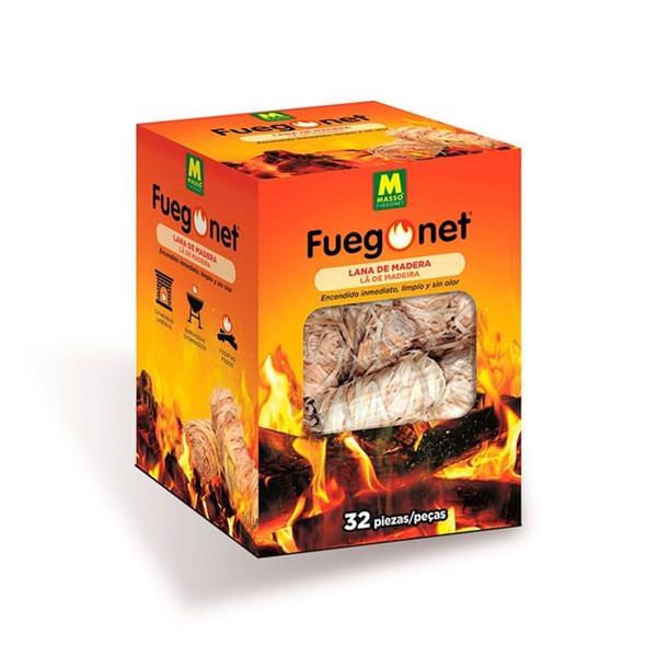LANA DE MADERA PARA ENCENDIDO MASSO