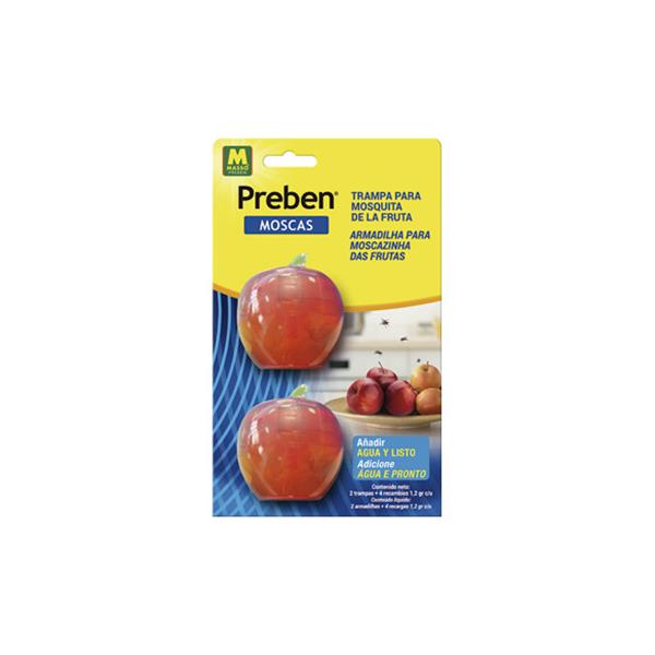 PREBEN TRAMPA MOSCA DE LA FRUTA 2 UNI