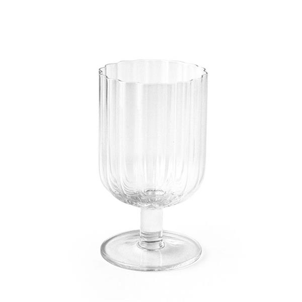 Juego 6 copas Cilindrico transparente 32 cl.