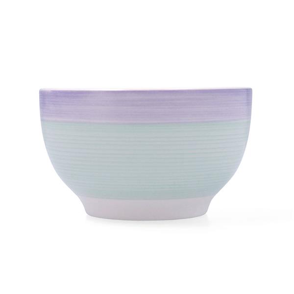 Bol 14 cm. Verde morado. Kaleido. QUID