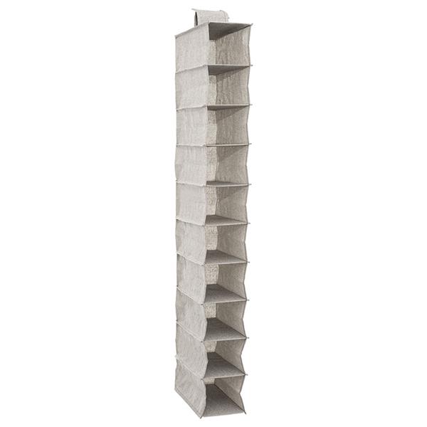 Organizador zapatos para colgar modelo Orga. 10 compartimentos. 30x15x
