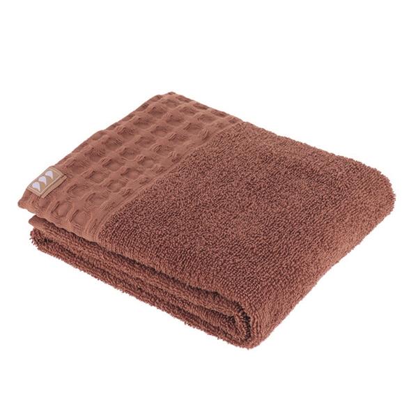 Toalla de lavabo. 50x90 cm. 100% algodon. Ambar. 6 unidades.