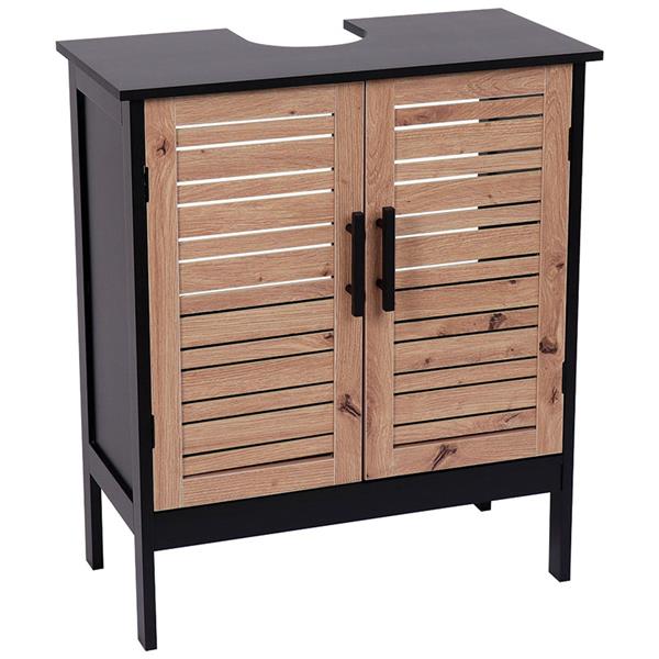 Armario bajo lavabo 2 puertas con estante interior