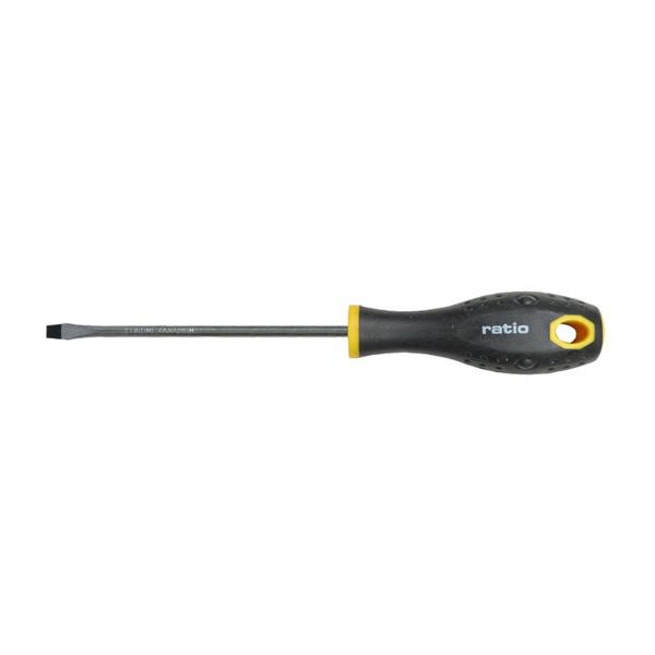 Destornillador boca plana 5x125. RATIO.