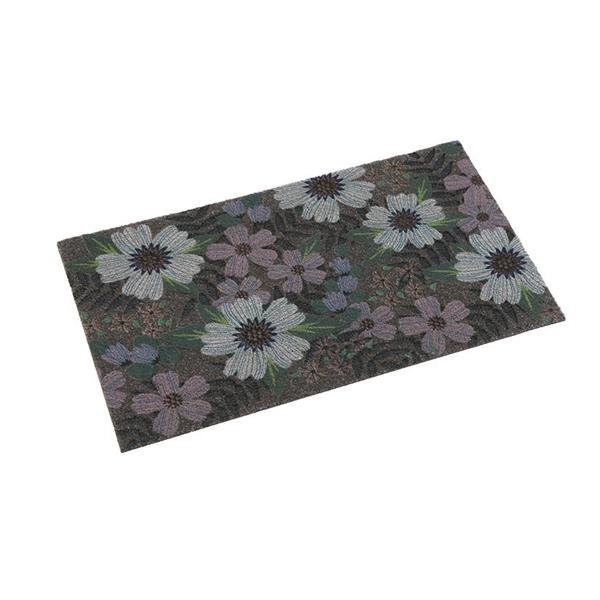Felpudo 40x70 cm. Floral.