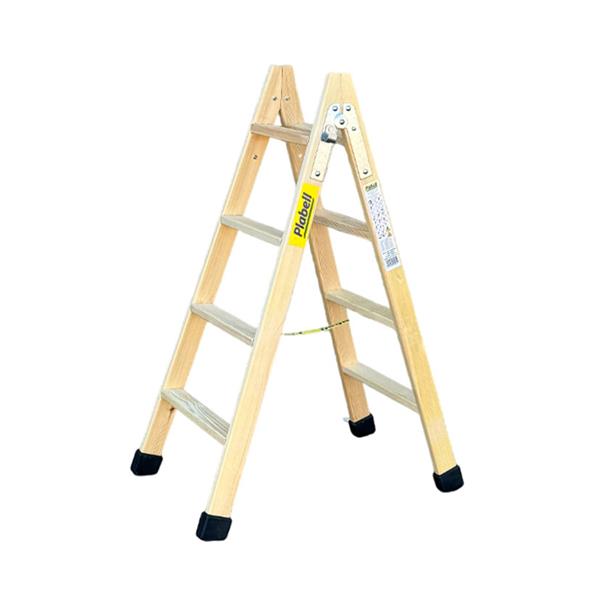 ESCALERA MADERA 4 PELDA&Ntilde;OS 60MM PLABELL