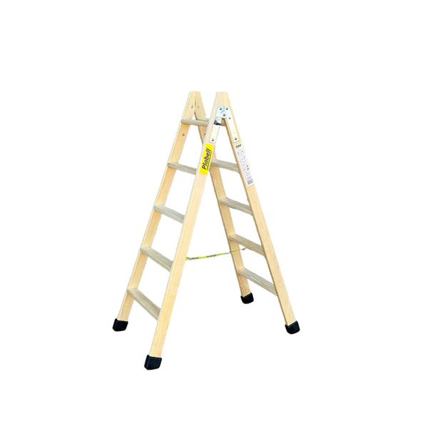 ESCALERA MADERA 5 PELDA&Ntilde;OS 60MM PLABELL