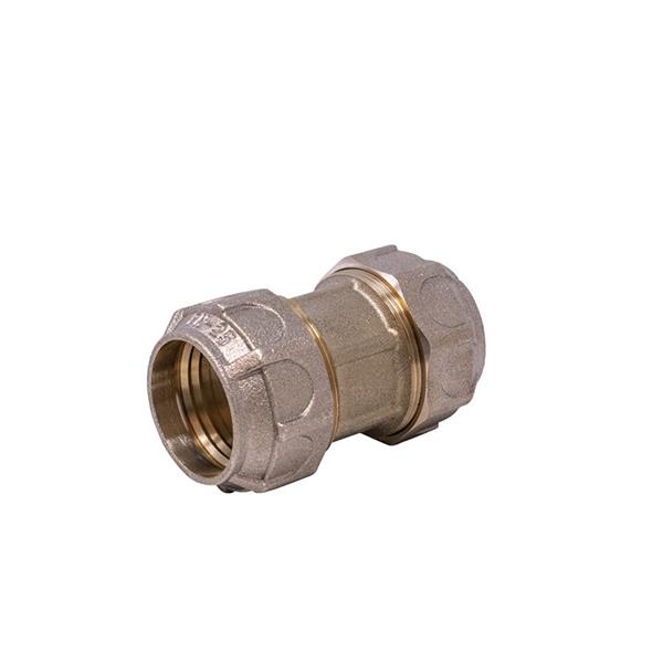 Manguito acomplamiento de laton PE/PE 20
