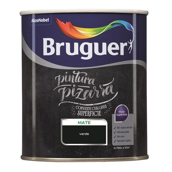 Esmalte pizarra verde 750 ml BRUGUER