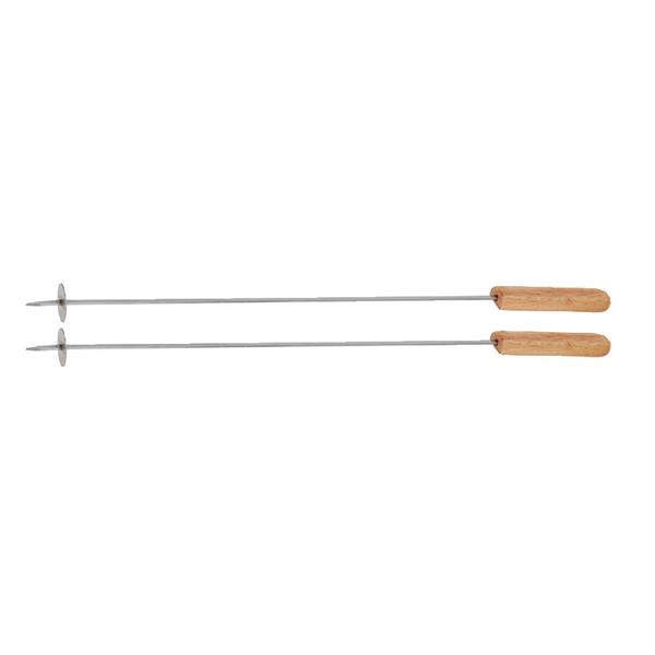 Pinchos barbacoa 46, 5m. 2 unidades
