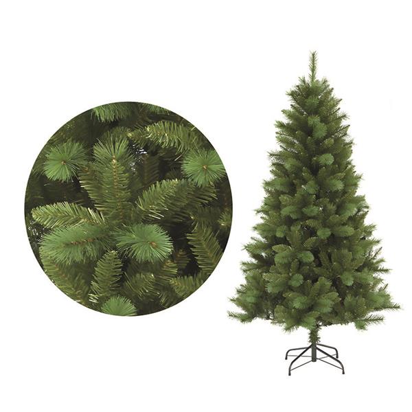 Arbol de Navidad. 282 puntas bicolor. 120 cm. Aguja de pino pvc