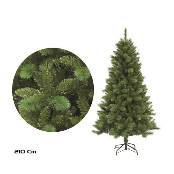 Arbol de Navidad. 1037 puntas bicolor. 210 cm. Aguja de pino pvc