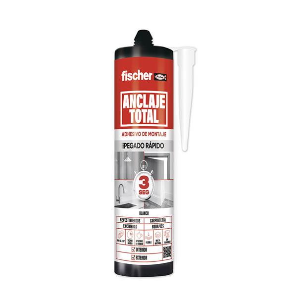 ADHESIVO DE MONTAJE ANCLAJE TOTAL 290ML FISCHER