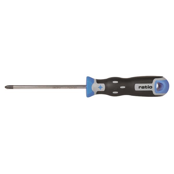 Destornillador pozidriv no.0x75 mm. RATIO PRO SERIES