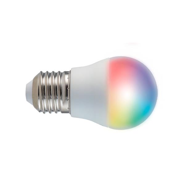 Bombilla LED wifi inteligente G45 E27 5W 470LM CCT (2700-6500K) dimabl
