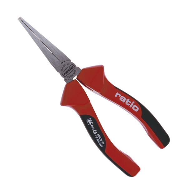 Alicate boca plana 160 mm. RATIO PRO SERIES