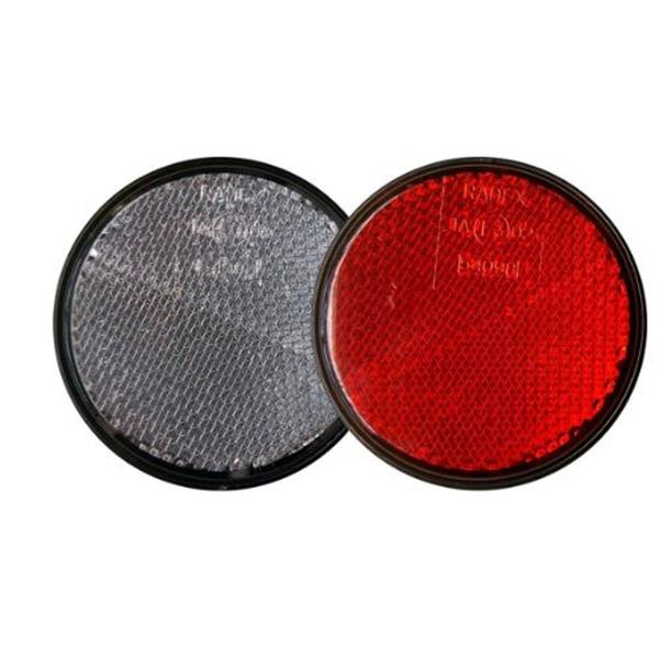 % CATADIOPTRICO REMOLQUE REDONDO C/TORNILLOS 95X38mm