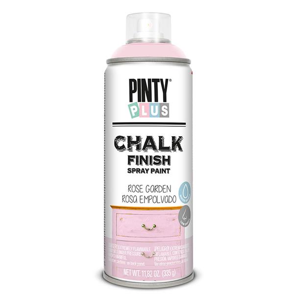 pintura spray chalk efecto tiza rosa cla