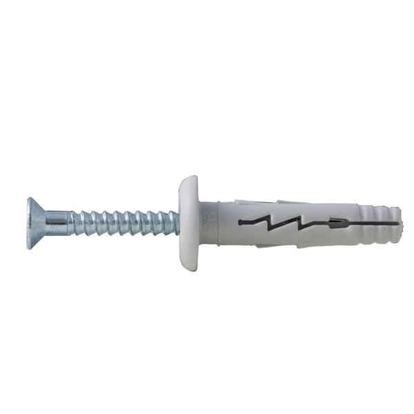 Taco clavo DESA TCR Placa. 6x32 mm. 100 unidades