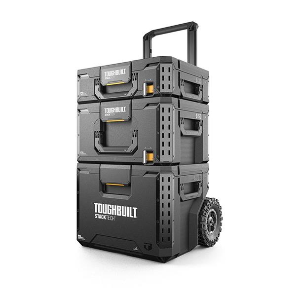 Caja herramientas con ruedas. 3 piezas. STACKTECH.