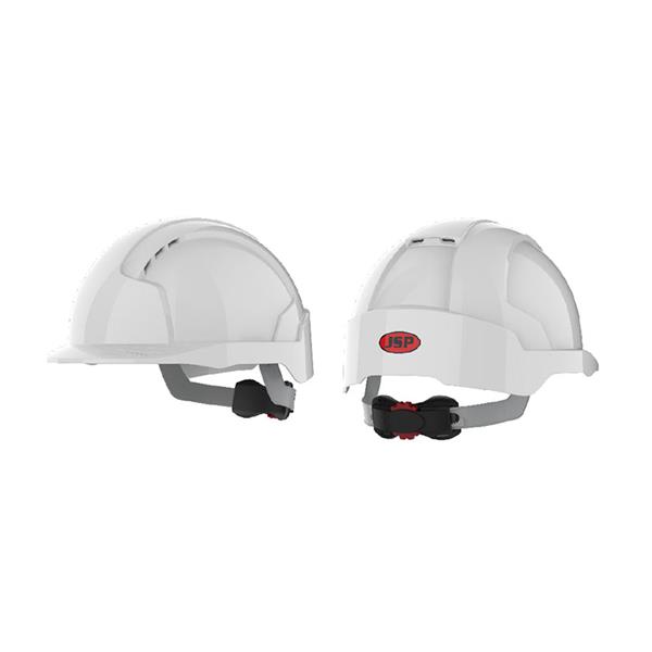 Casco EVOLite, Visera Media, Ventilado, Ajuste con Rueda, Blanco