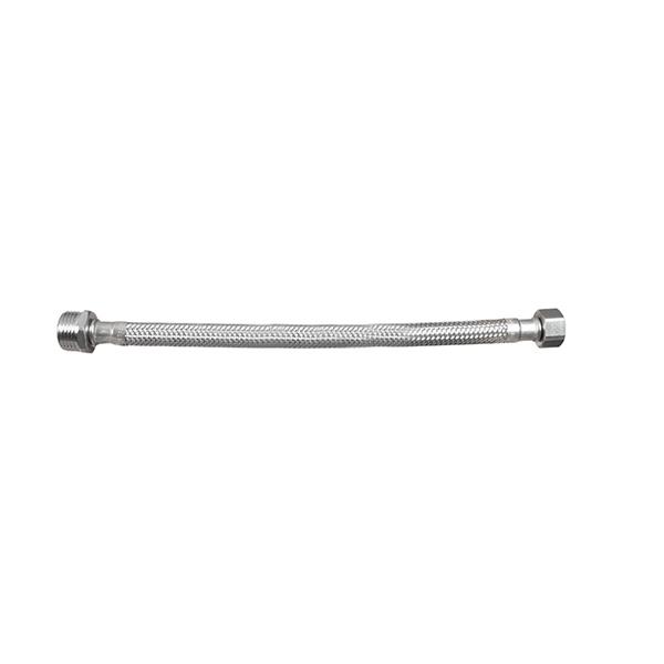 Conexion flexible de 20 centimetros inoxidable DN8 13 MH 3/8" HABITEX