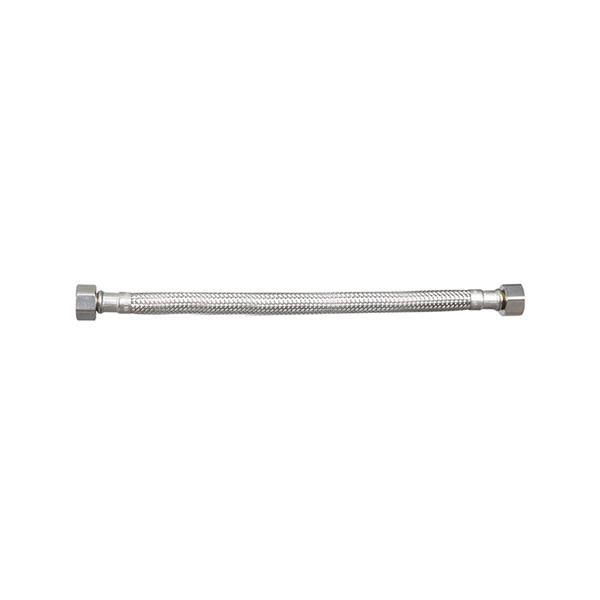 Conexion flexible de 25 centimetros inoxidable DN8 13 MH 3/8" HABITEX