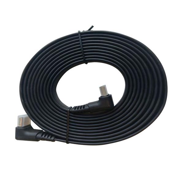 Cable plano hdmi, con. Angulo recto, 3 m