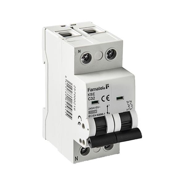 Magnetotermico 1P+N 20 Amperios