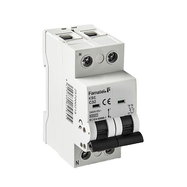Magnetotermico 1P+N 25 Amperios