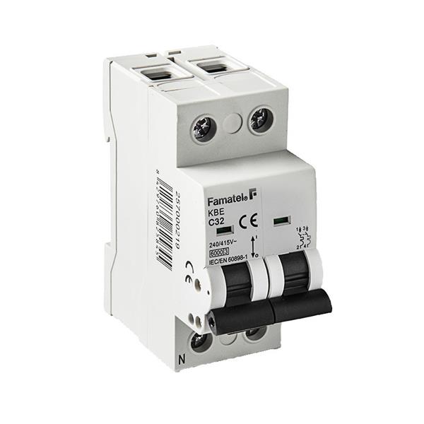 Magnetotermico 2P 20 Amperios