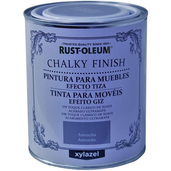 Antracita 125 RUSTOLEUM CHALKY FINISH PINT MUEBLES 
