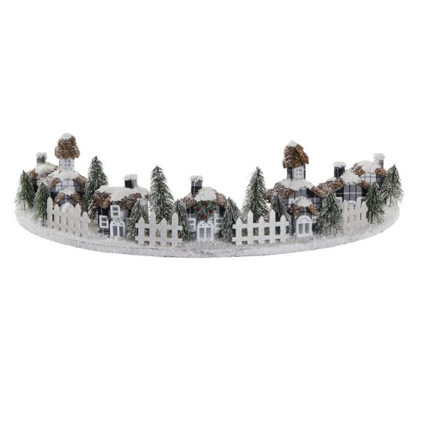 BASE ARBOL DECORATIVA LED ESPUMA GDE 80X40X21CM