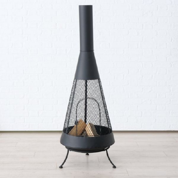 BRASERO MODELO CAMINO NEGRO OXIDO REFINADO 144CM