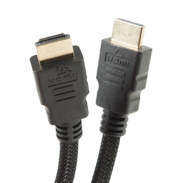 Cable HDMI 1.4 1,7 m malla trenzada negro