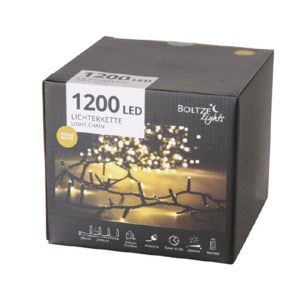 CADENA LUCES LED LUZ CALIDA