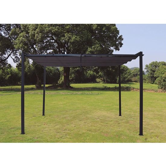 CARPA CORREDERA ACERO 3X4M