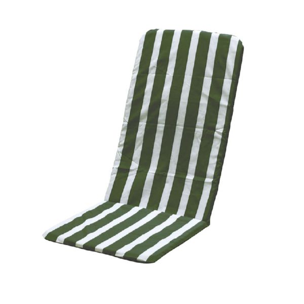 Cojin. Serie 100. Posiciones alto 120x47x2,5 cm. Verde